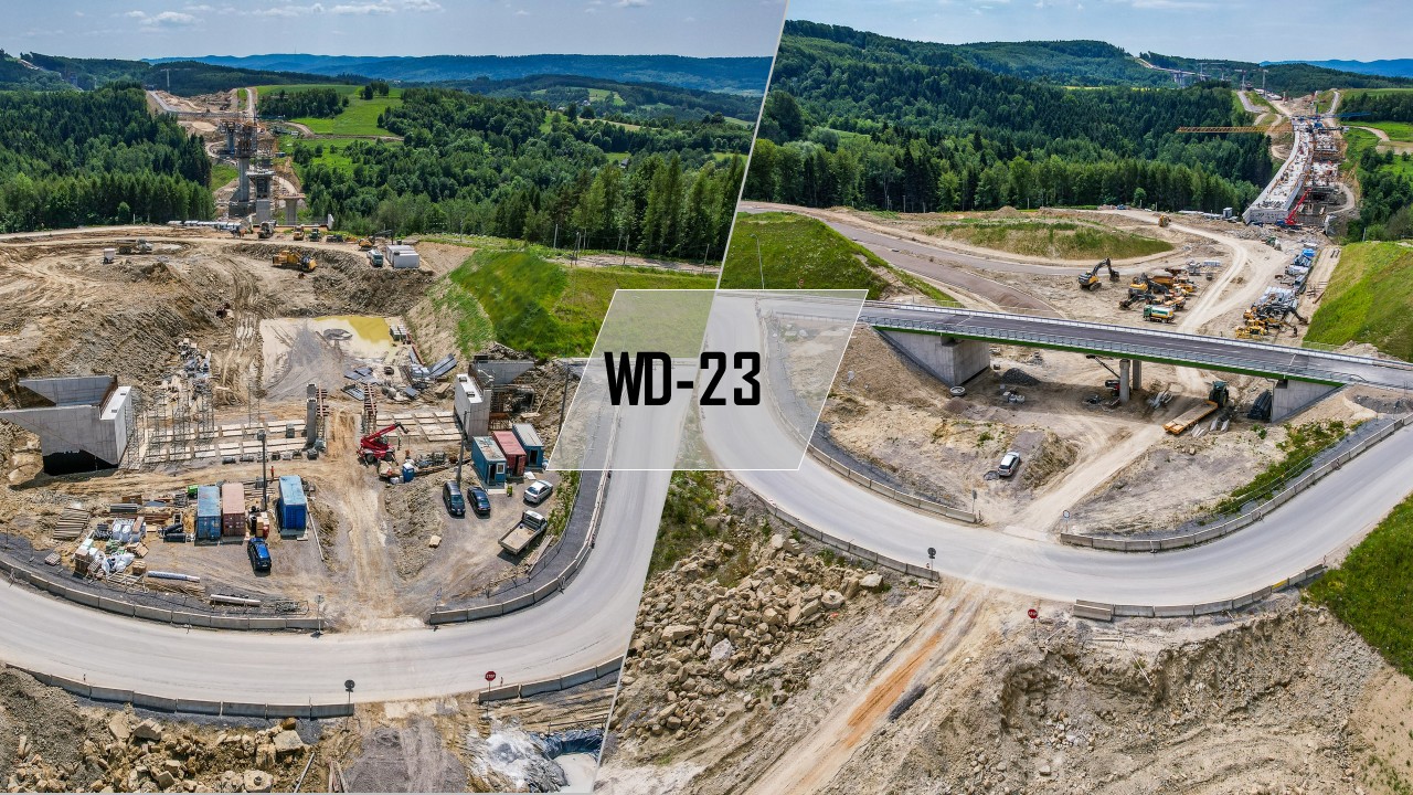 s19 babica-Jawornik drugi wiadukt oddany do użytku