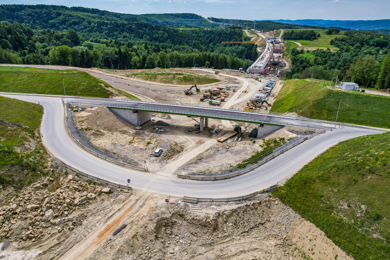 s19 babica-Jawornik drugi wiadukt oddany do użytku