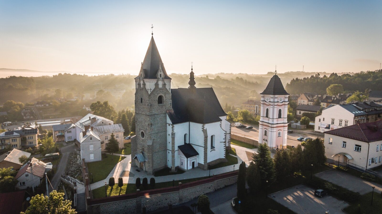 kościół w Lesku