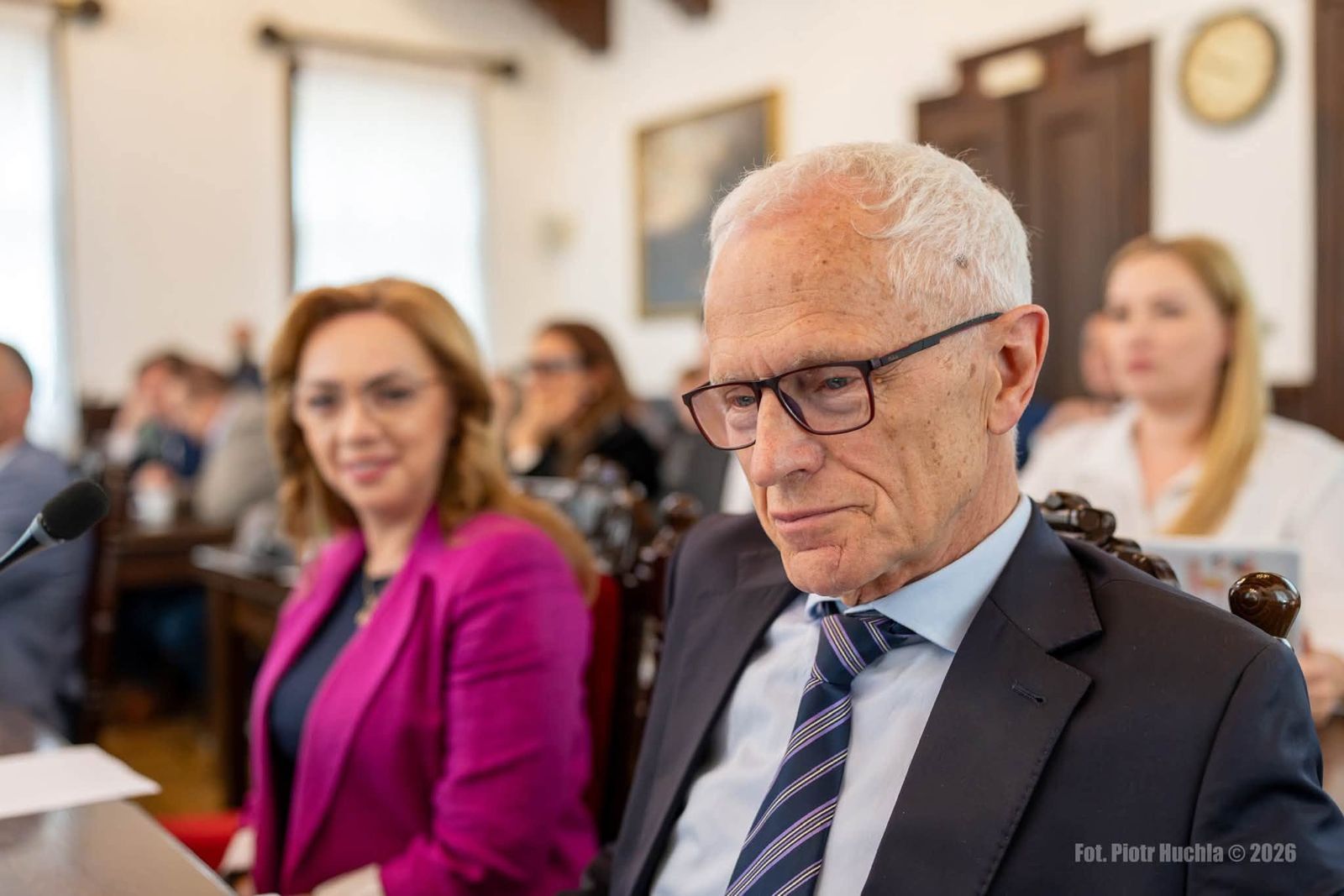 Andrzej Dec, sesja Rady Miasta Rzeszowa