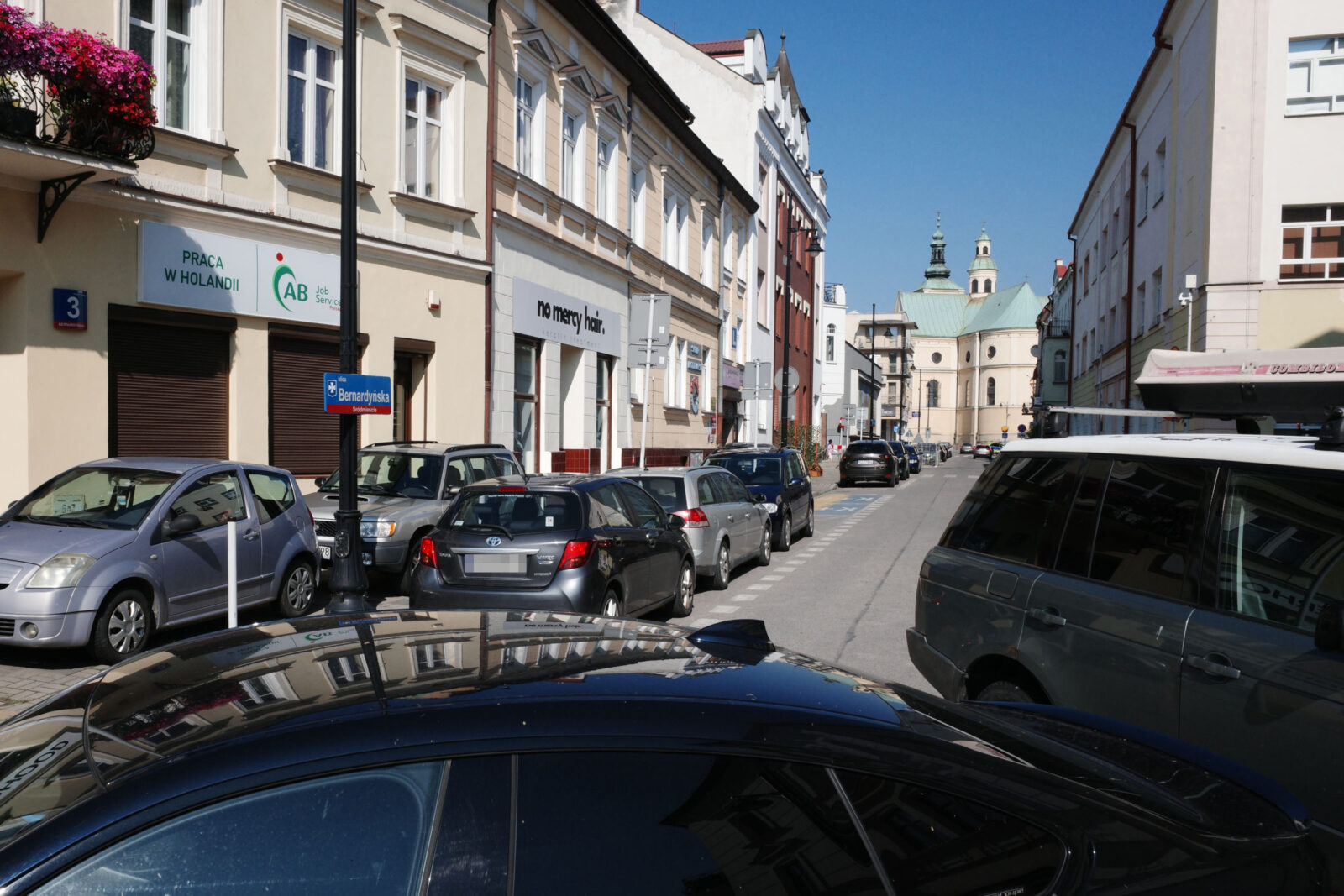 Ul. Bernardyńska, Śródmieście