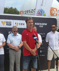 Jakub Krzemiński, reprezentant Polski w siatkówce plażowej