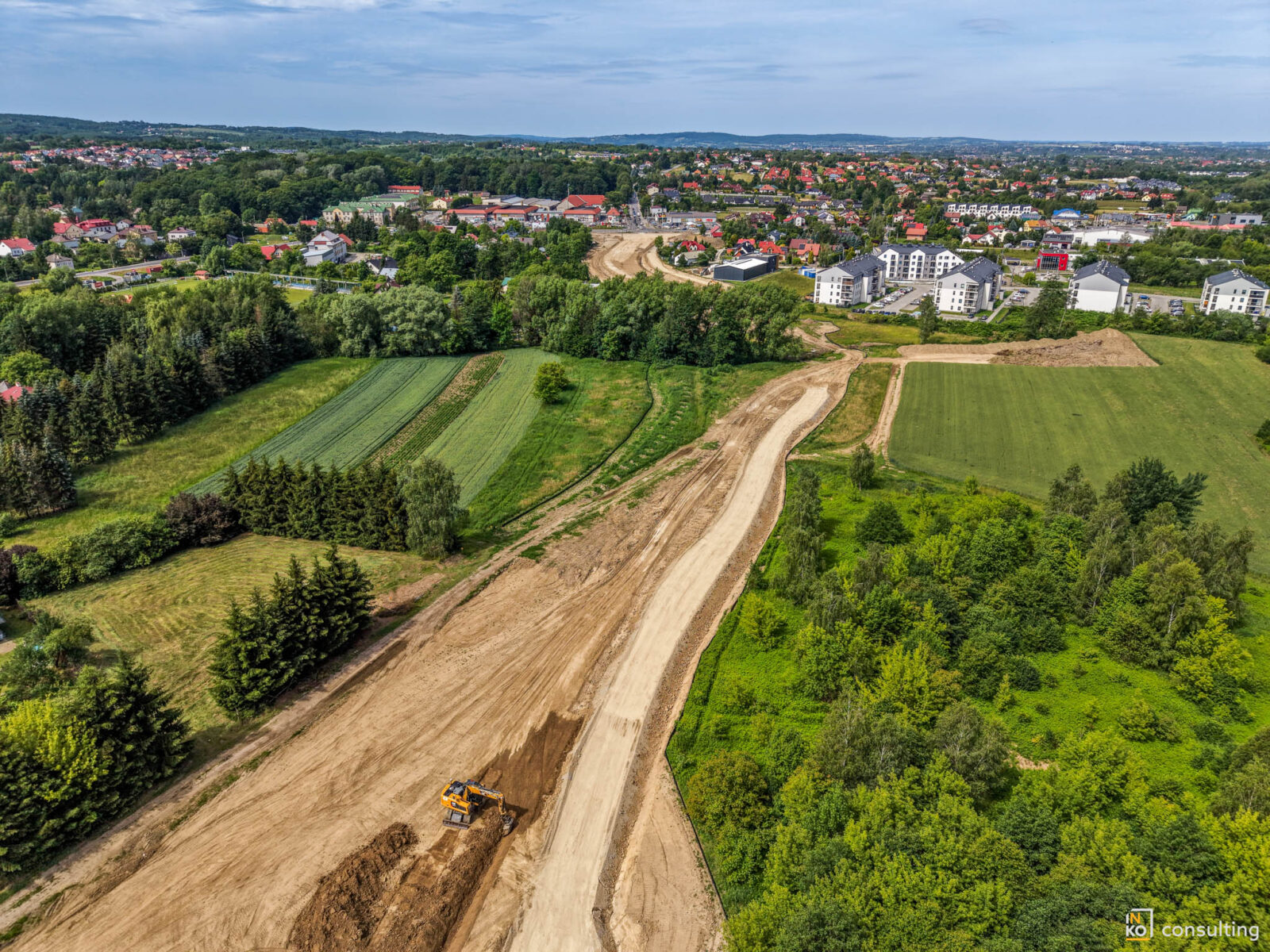 Plac budowy obwodnicy Tyczyna rusza budowa
