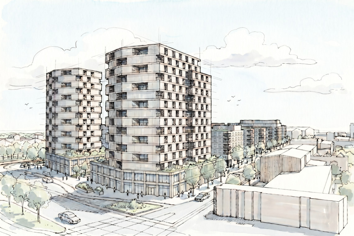 Torowa w Rzeszowie - projekt osiedla