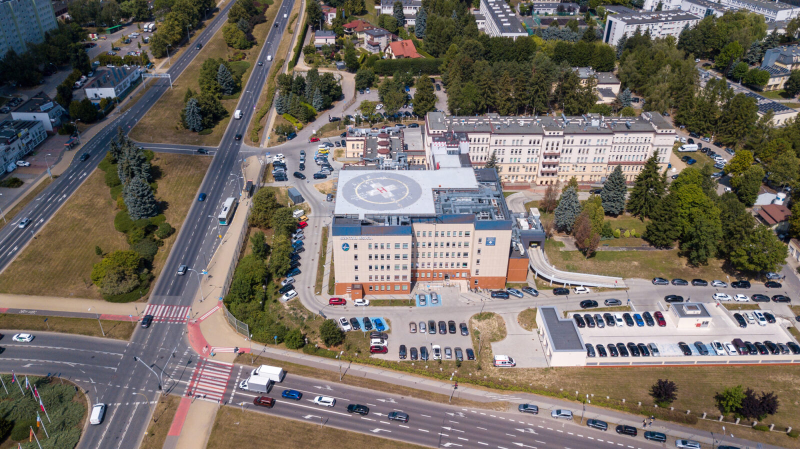 Szpital MSWiA lądowisko LPR