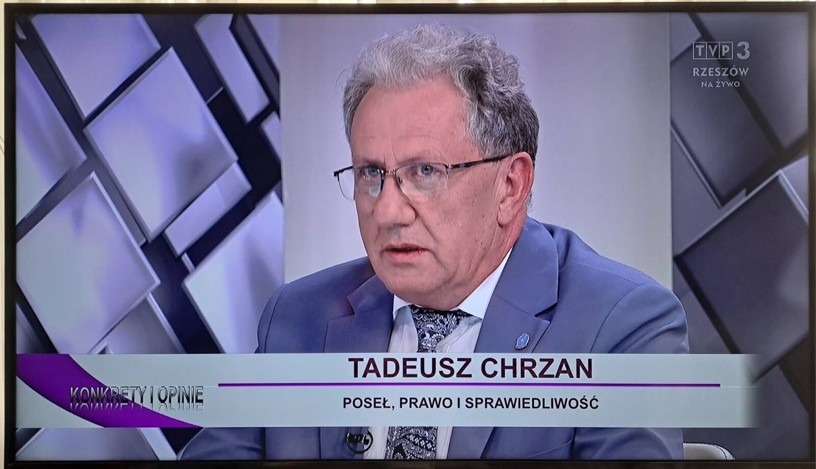 poseł PiS Tadeusz Chrzan