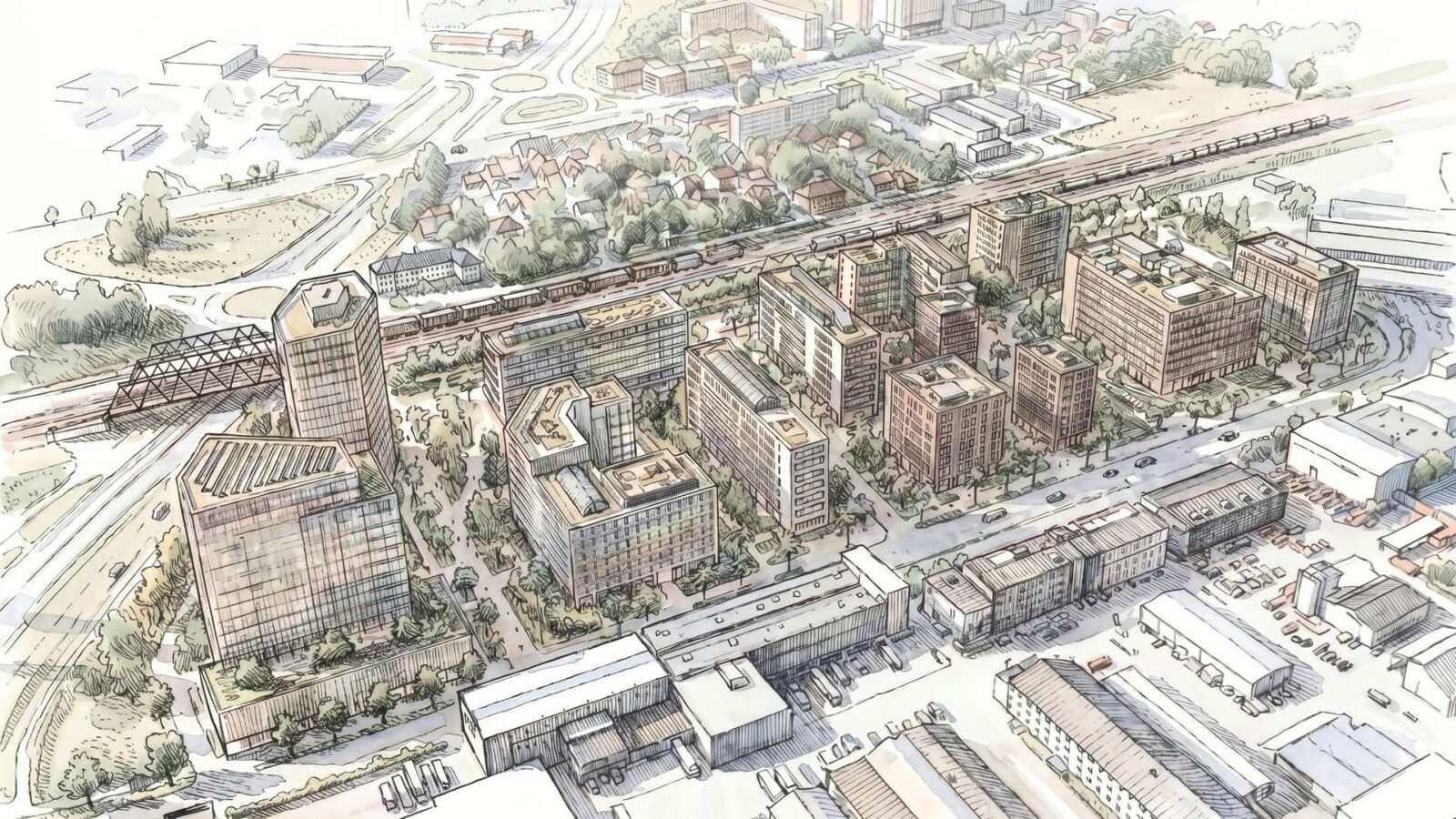Osiedle przy ul. Torowej w Rzeszowie - projekt