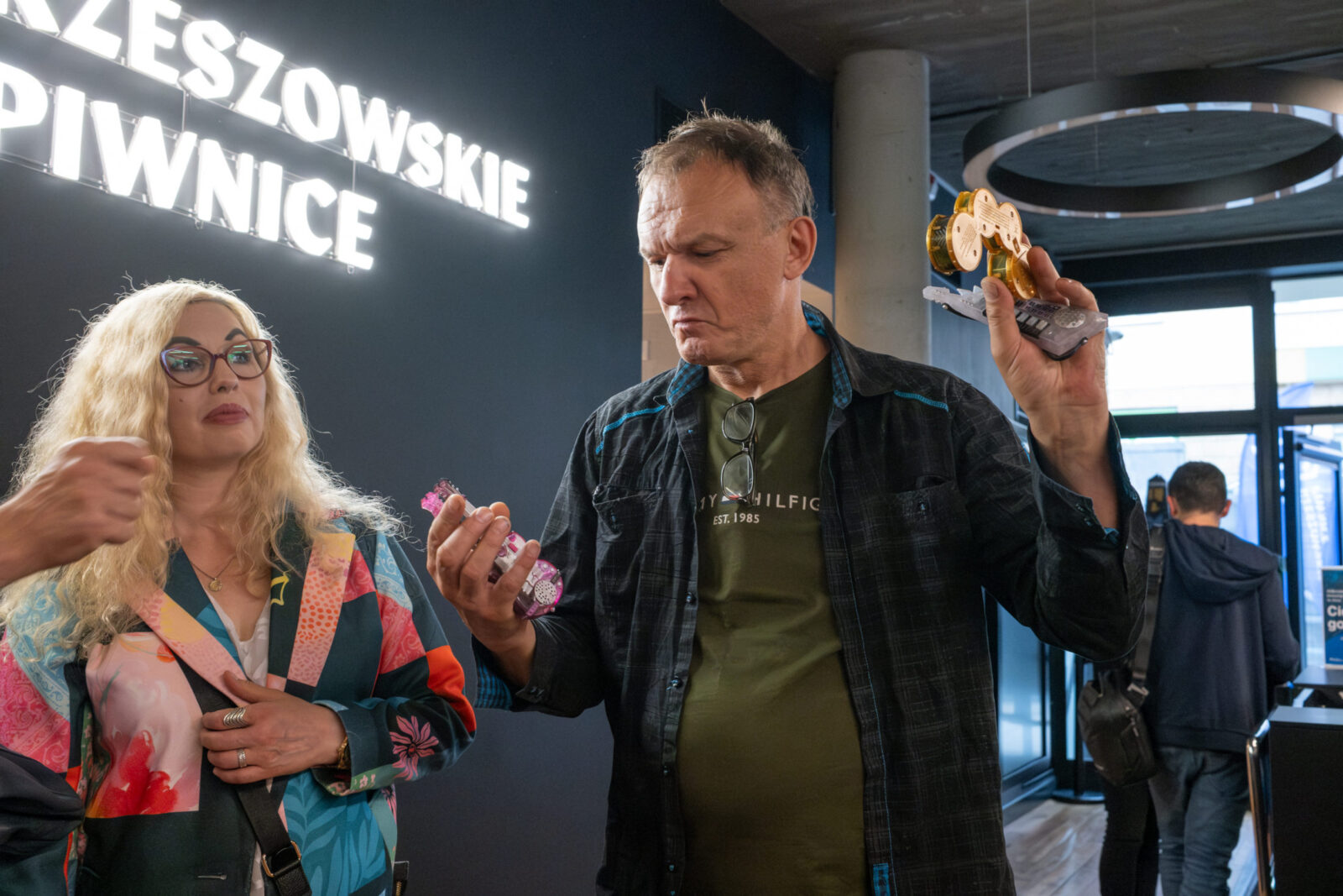 Jacek Lang i Agnieszka Kielar