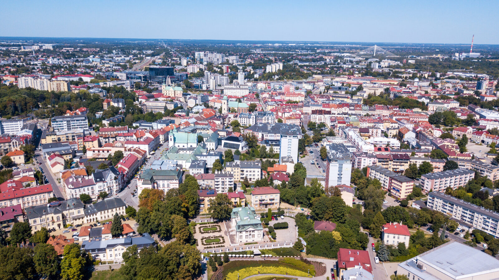 Rzeszów widok z drona
