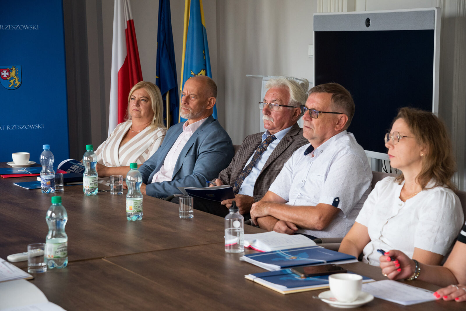 spotkanie w starostwie powiatowym w Rzeszowie
