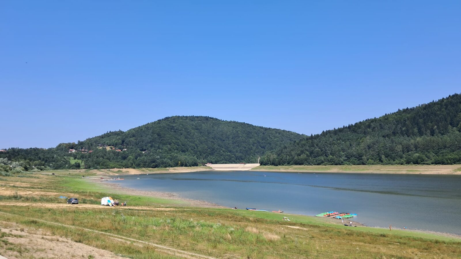 Klimkówka jezioro