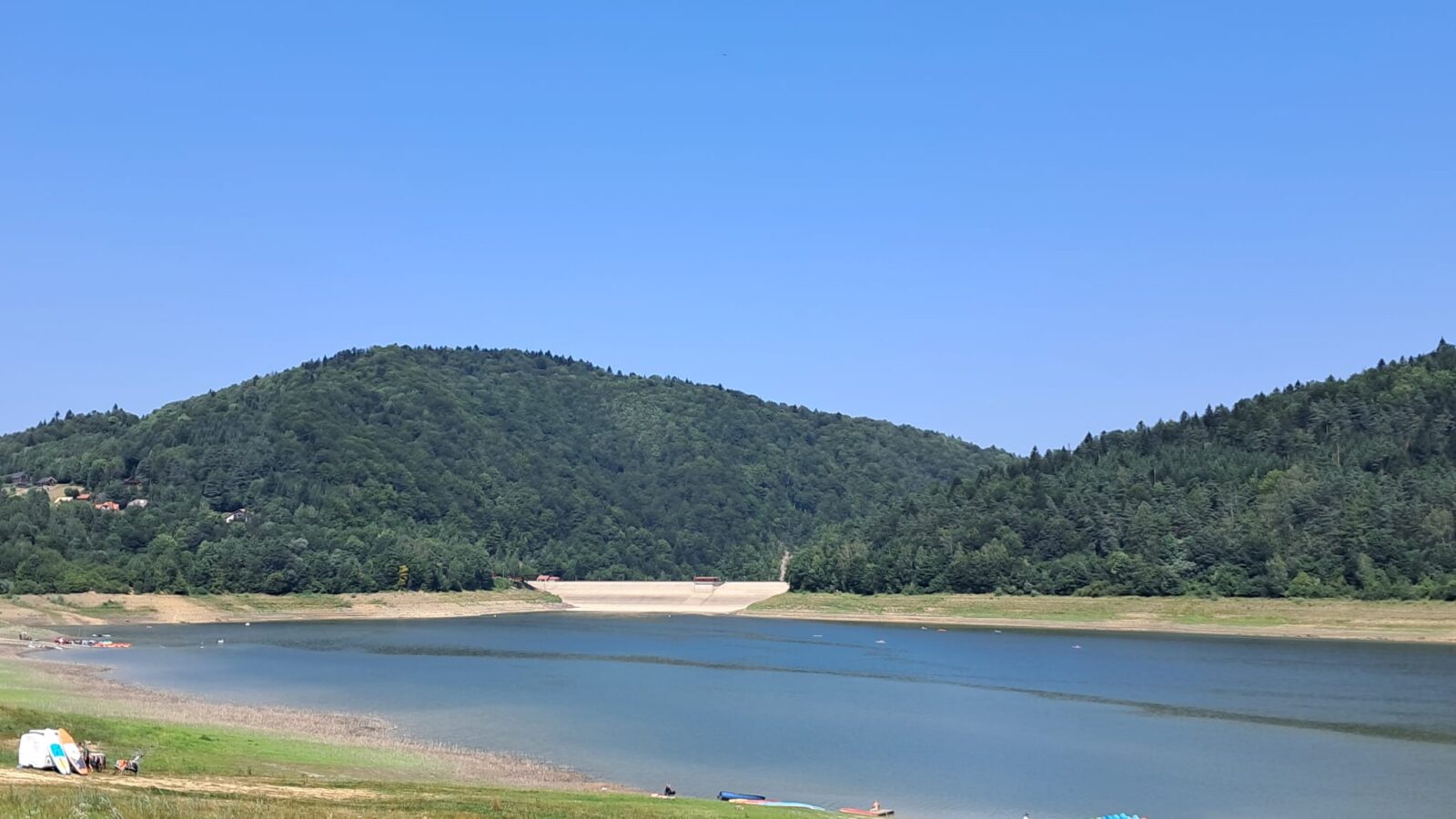 Klimkówka jezioro