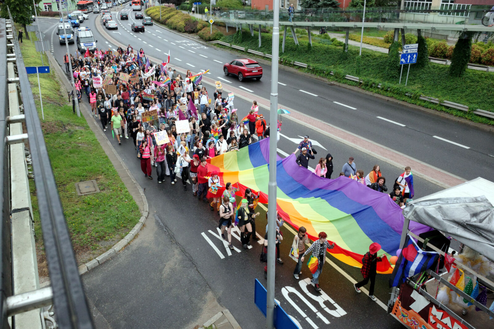 7. Marsz Równości w Rzeszowie. | Fot. Grzegorz Król