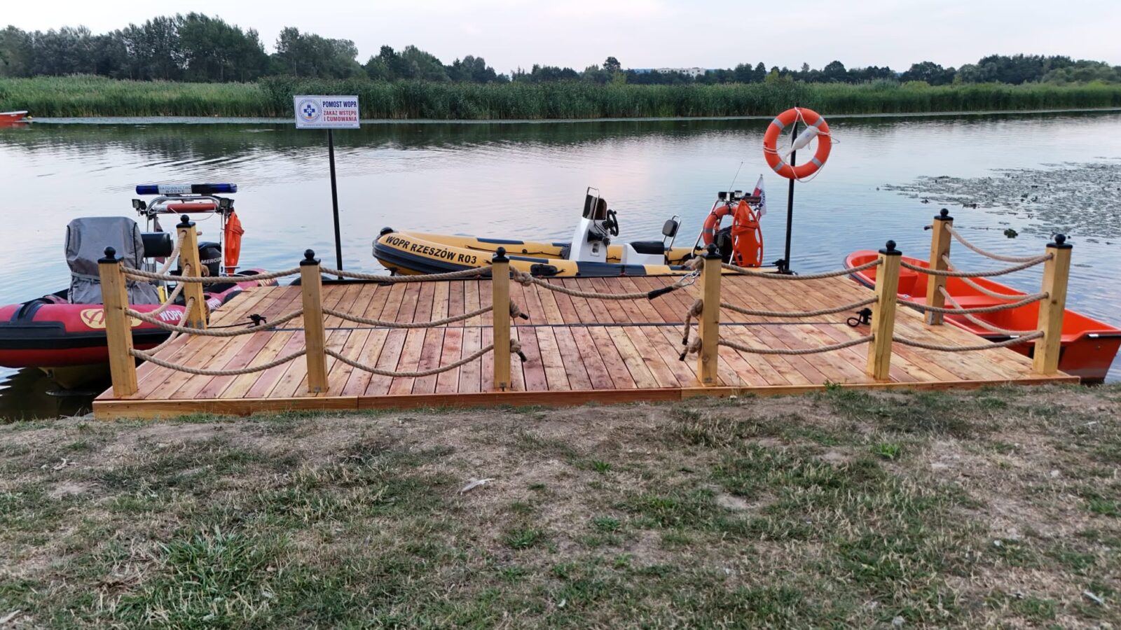 Nowe podesty WOPR Rzeszów