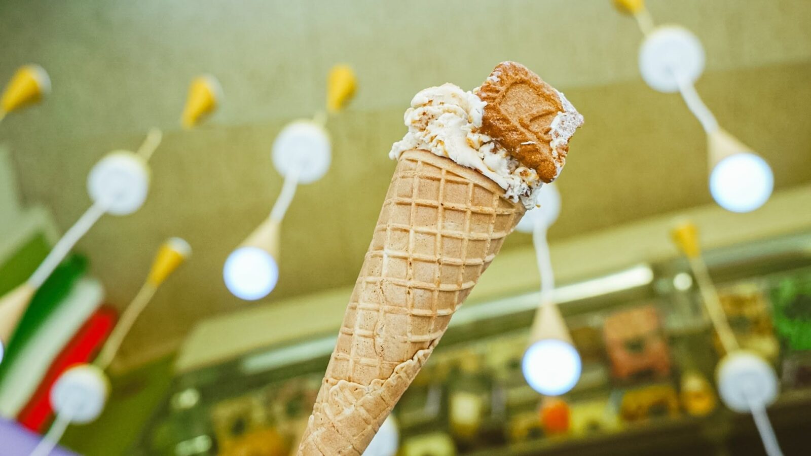 Lody biscoff