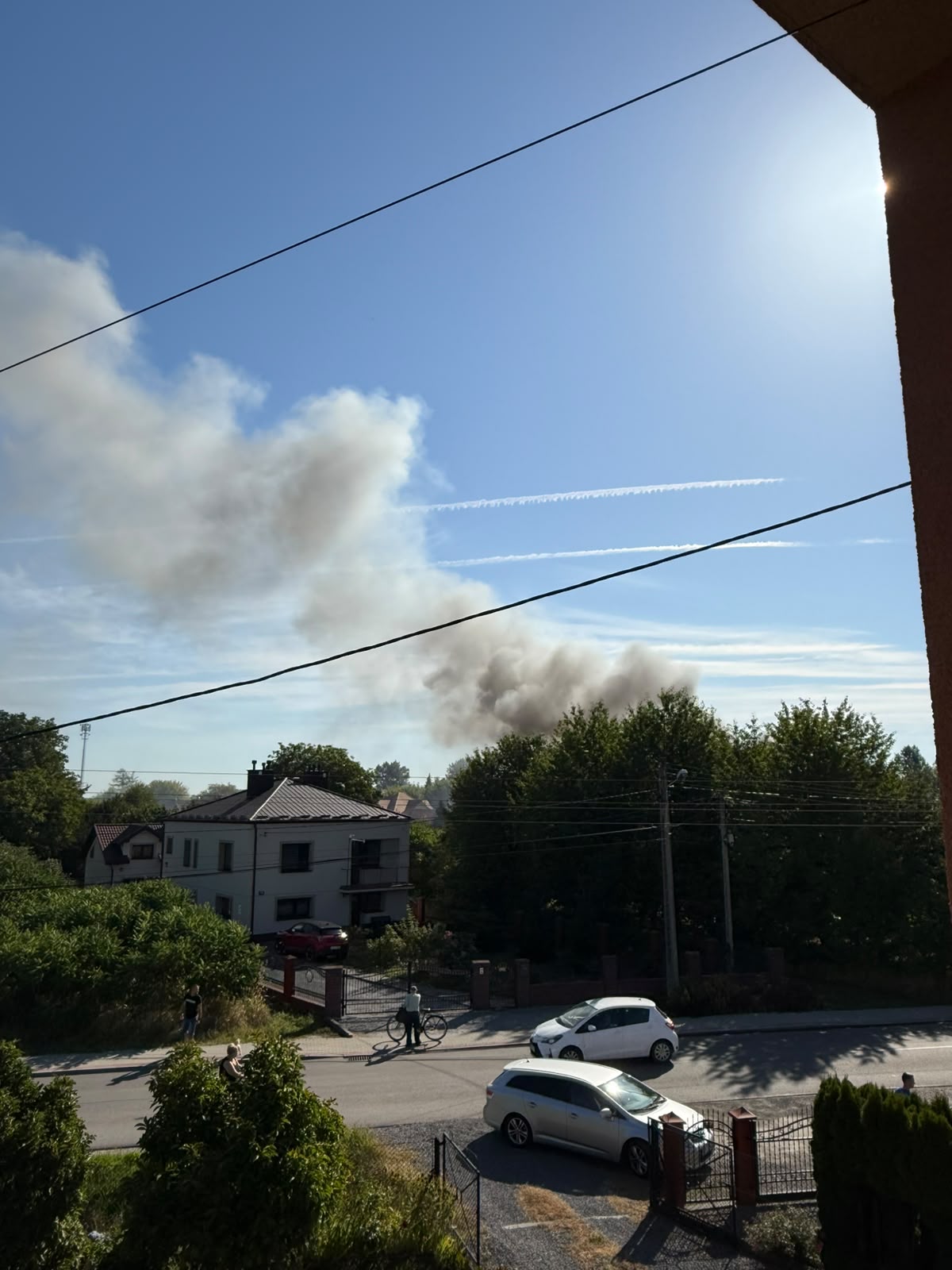 Pożar ul. Karmelowa