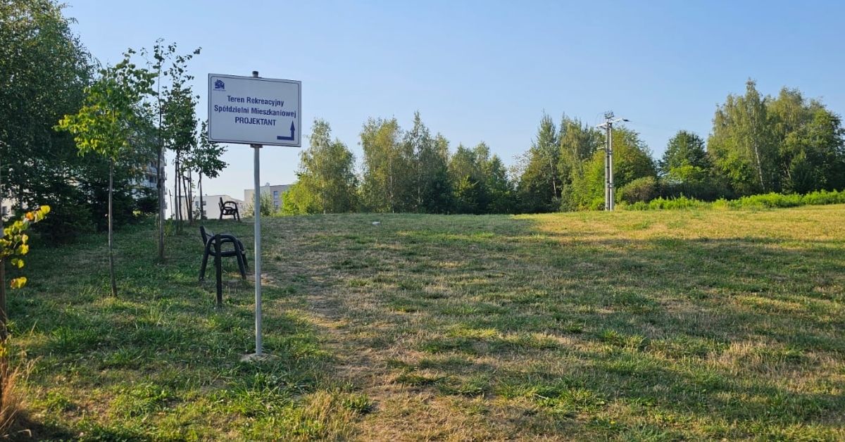 Tereny rekreacyjne Spółdzielni Projektant
