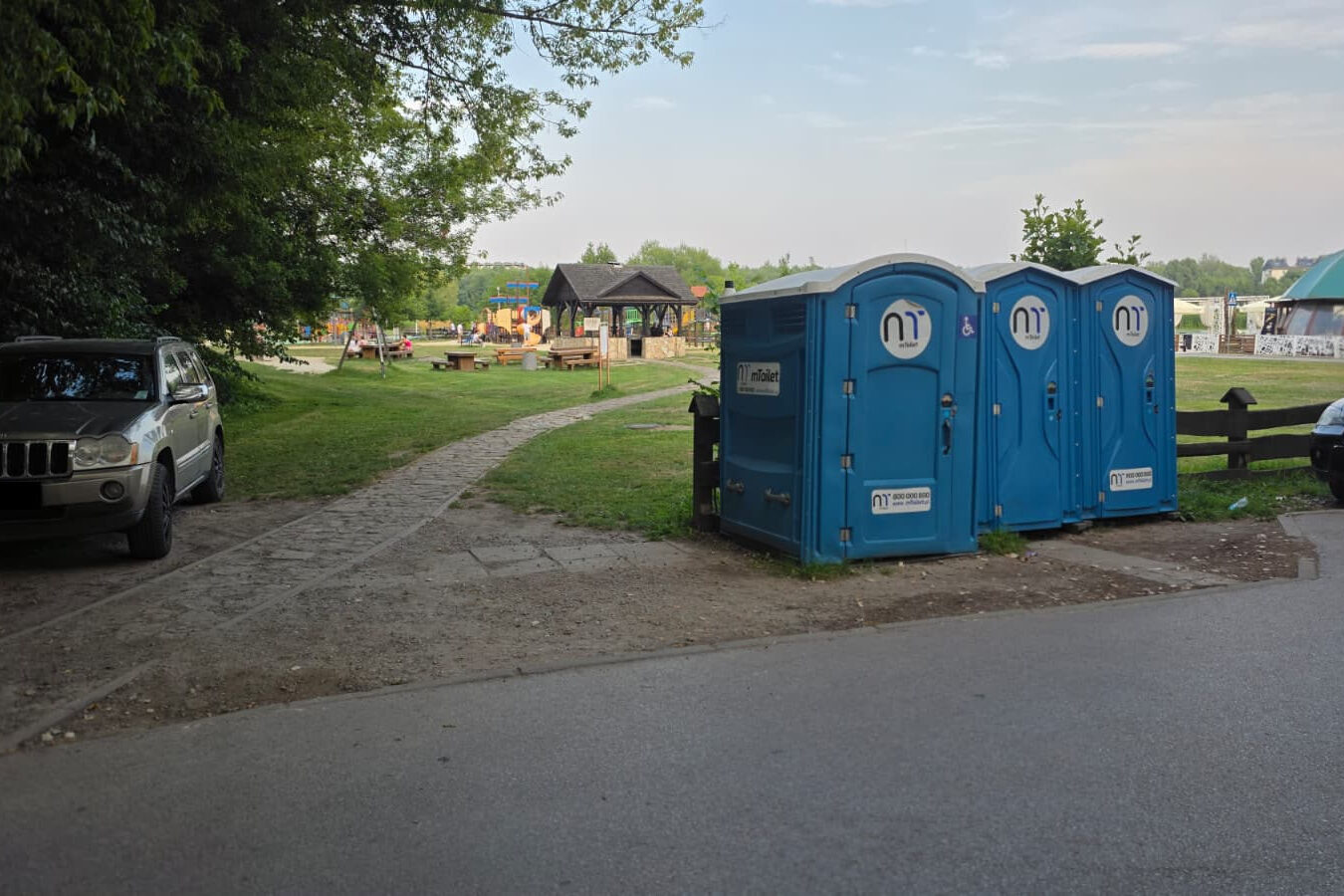 Toalety toi toi na Lisiej Górze