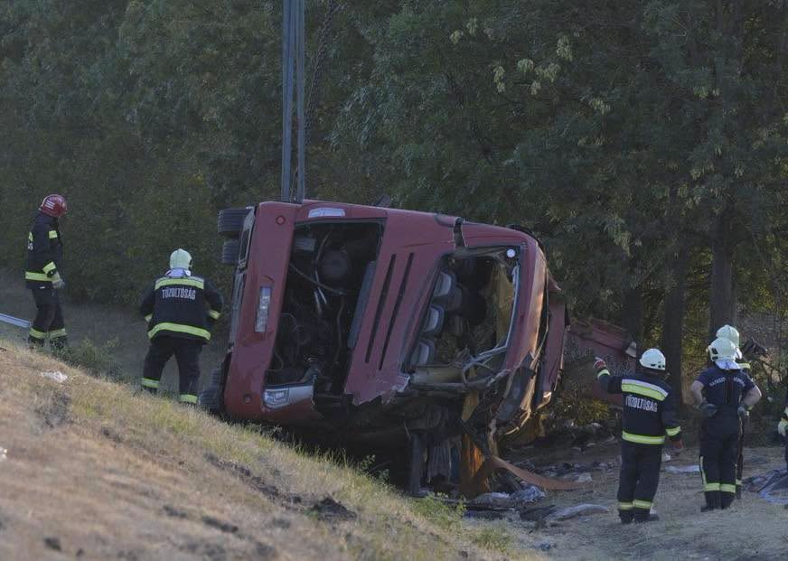 Wypadek polskiego autokaru na Węgrzech